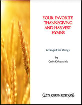 Your Favorite Thanksgiving and Harvest Hymns for Strings P.O.D. cover